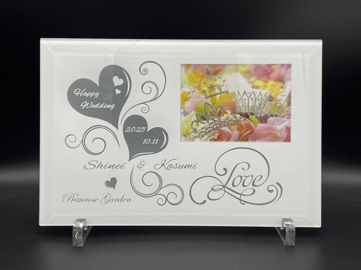 サンドブラストフォトフレーム