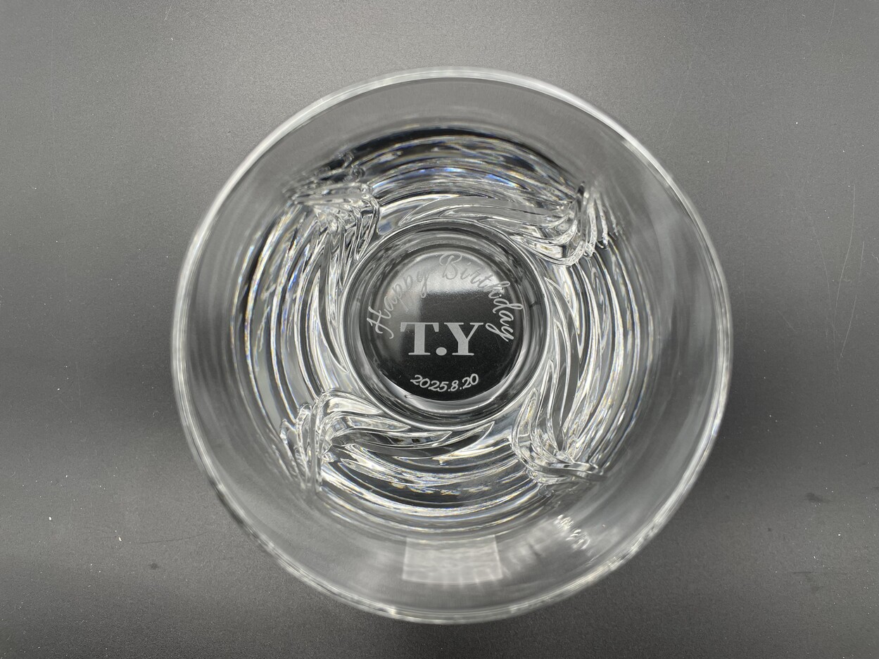 サンドブラストオリジナルグラス