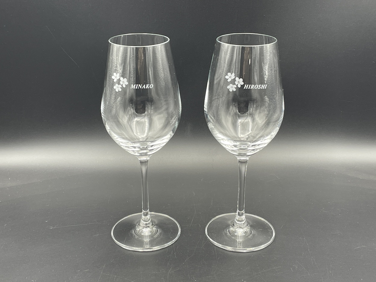 サンドブラストオリジナルグラス