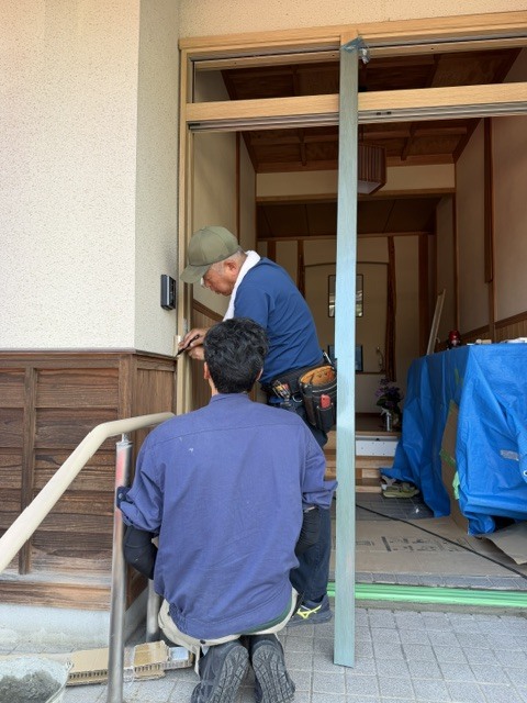玄関リフォーム工事