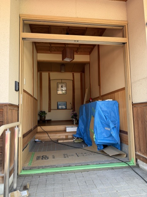 玄関リフォーム工事