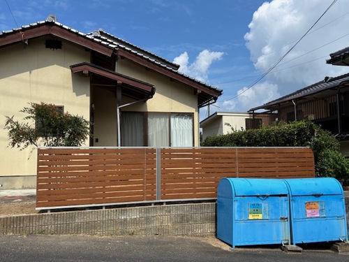 フェンス取付工事