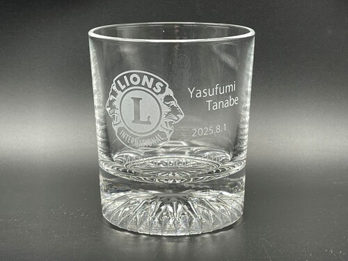 サンドブラストオリジナルグラス
